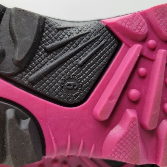 Kamik big girls Size 6 floral snow, winter boots - Picture 4 of 5